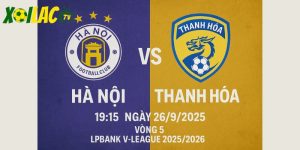 Hà Nội vs Thanh Hóa lúc 19h15 ngày 26/9/2025